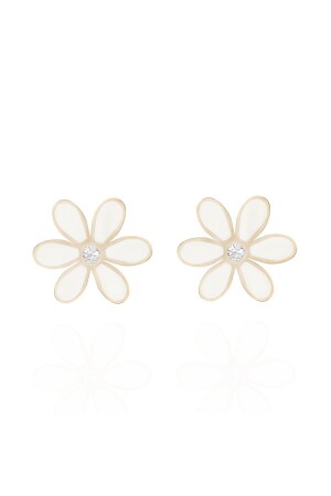 0-02 Karat Pırlanta Küpe - Alpay Jewellery