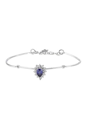 0-04 Carat Gold Sapphire Bracelet - Pirlant