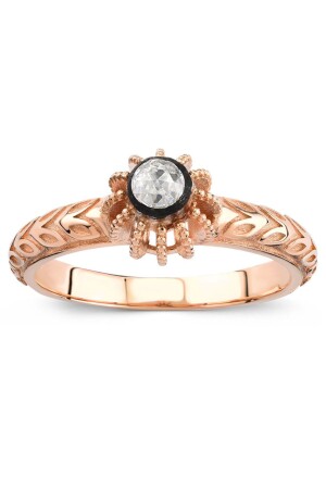 0. 08 Carat Diamond Solitaire Ring - Sembol Gold