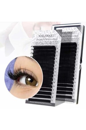 0. 15 D Curl Mix Silk Lash Set - Nagaraku