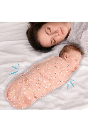 0 -3 Month Patterned New Season Swaddle Cotton New - Sevi Bebe