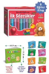 0-3 Yaş Eğitici Kitaplar Ilk Kütüphanem - Eğitici Kitap Seti IK2090 - MAGNET İQ