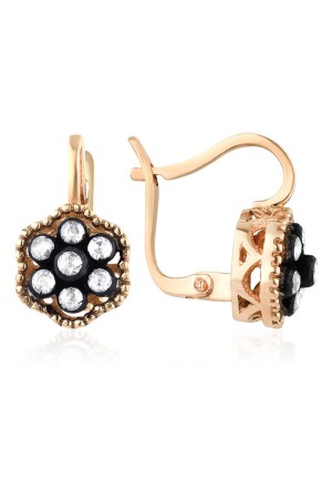 0. 38 Carat Diamond Earrings - Sembol Gold