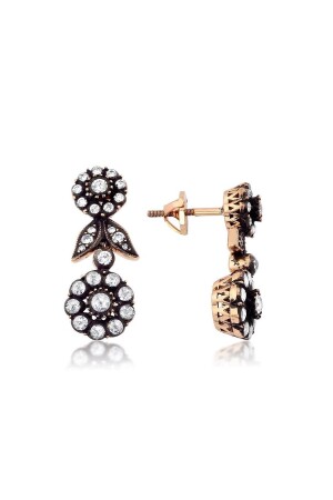 0. 50 Carat Diamond Double Rose Earrings Ee2101 - Iryum