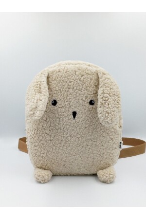 0 - 6 Years Kindergarten Nursery Children School / Backpack Wellsoft Plush Beige - Migie