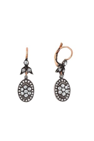 0. Ovale Ohrringe mit 61 Karat Diamant - Iryum