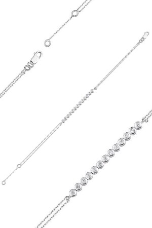 0.27ct (E-F VS) Karat Pırlanta Suyolu Bileklik - Iryum