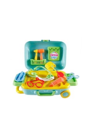 03482 Doctor Set Educational Wheeled Suitcase 15 Pieces Tru- 03482 Yey-Dede Toy 03482 - Dede Oyuncak