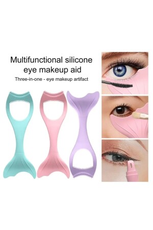 1 adet silikon Kolay rimel & eyeliner çekme aparatı - Lesvip's