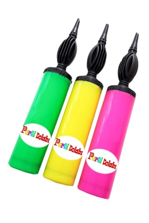 1 bunte Ballon-Aufblaspumpe - Parti Dolabı