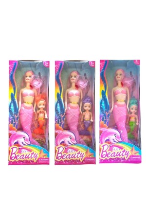 1 Luminous Mermaid is 33 cm and illuminated; - Turkafone