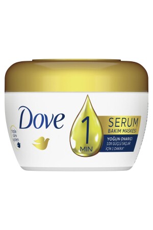 1 Minute Serum Hair Care Mask Intensive Repair 160 ml 20000034346383 - Dove