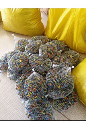 1 Pack of 100 Colorful Medium Size Assorted Balls - Misket