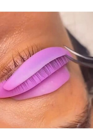 1 Pair of Locking Silicone for Pink Barrier Silicone Lifting Process - Lush Studio