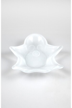 1 Piece White Ghost Figured Presentation Bowl Snack Sauce Bowl Single 1903 - Heritage