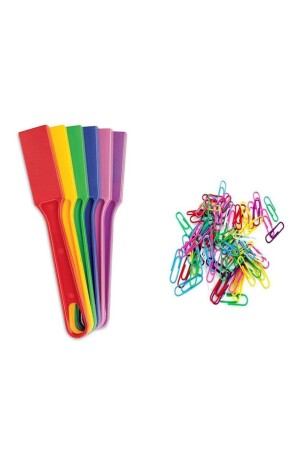 1 Stück magnetischer Metallsammler-Magnetstab 20 Stück farbige Büroklammern TYC00480654946 - Hdg