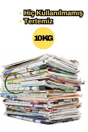 10 Kg Old Clean Newspaper New Unused Transport Moving Box Plate Cup Wrapping Packaging Paper - Dekals
