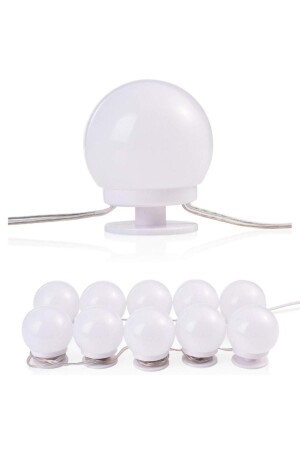 10 LED Bulb Adjustable Makeup Mirror Light st620744 - SGE