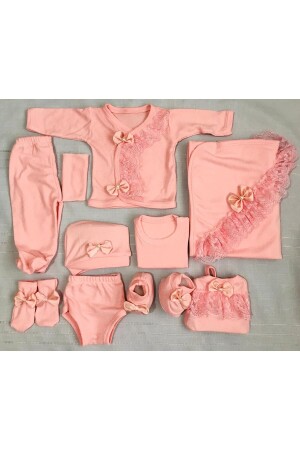 10 Pack Lace Detailed Bow Cotton Gifts for Hospital Release - Nai Baby