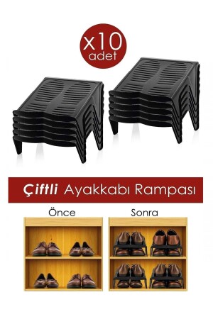 10-Pair Shoe Ramps 10LUCTAYRA - Hanedan