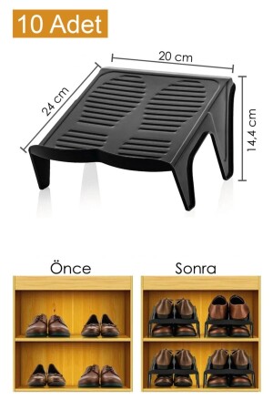10 Pair Shoe Ramps - Pural
