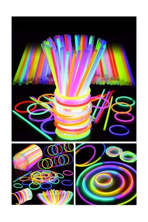 10 Pcs Luminous Highlighter Shining Party Entertainment Light Phosphorescent Neon Assembling Stick - Herfie