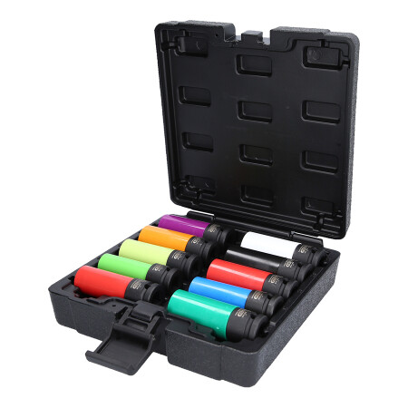 10-piece impact socket set KS TOOLS 1/2