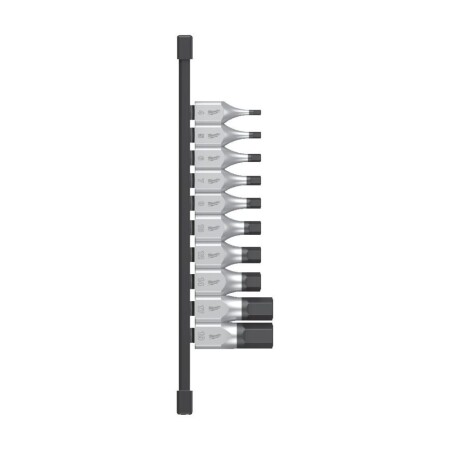 10-piece socket set MILWAUKEE 1/2