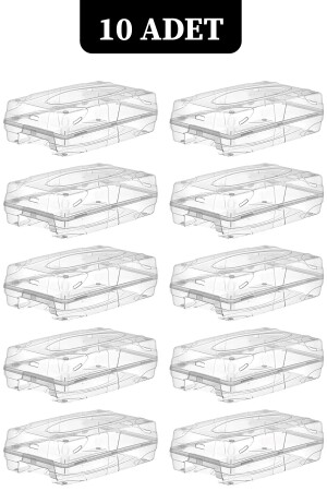 10-Piece Women's Shoe Box Transparent Shoe Rack Shoe Storage Box - Evmarketi