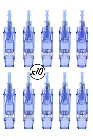 10 Pieces 12 Pin Capped Dr. pen A6,m5,m7,n2c,e30 A1 Blue Cap Socket Cartridge Dermapen Needle Original A1ARM10 - ARMONİKONYA