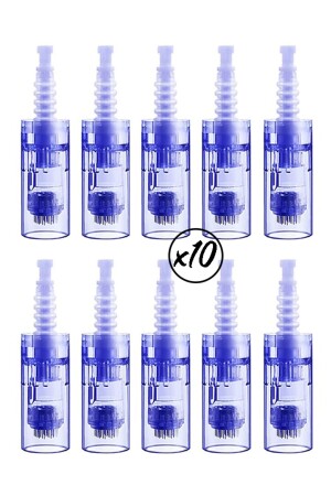 10 Pieces 36 Pin Dr.pen A6,a1,m5,m7,n2c,e30 Blue Socket Cartridge Dermapen Needle Original Needle Cartridge ARMA6VRYNT - ARMONİKONYA