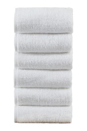 10 Pieces 70 X 140 White Hotel - Spa - Bath Towel 70x14010 - Osmanlı Home Concept
