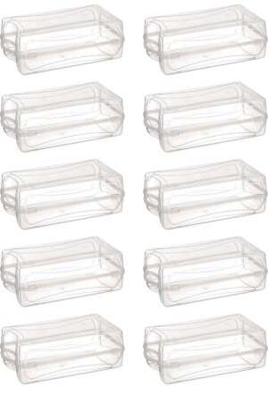 10 Pieces Women's Shoe Storage Box Organizer - Toptanpro