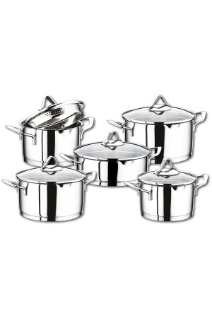 10-teiliges Zylinder-Kochgeschirr-Set 1057 OMS1010 - Oms