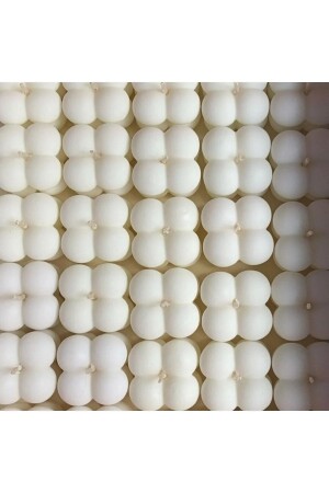 100 Adet Mini Bubble Kokulu Mum Seti minibubble - ERSE HOME
