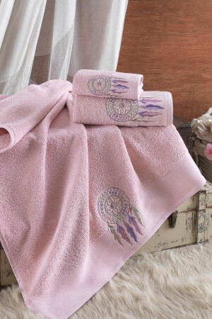 100% Cotton 3 Piece Dream Catcher Bath Towel Set | - Ellia Soft