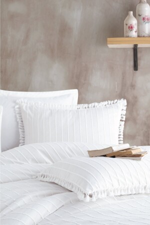 100% Cotton Double Tassel Duvet Cover Set RNBES-EST-NOR-P - Nordqueen