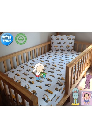 100% COTTON LIQUID PROOF RUBBER SHEET BED PROTECTIVE MATTRESS - Oguz Ata Concept