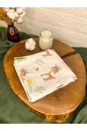 100% Cotton Muslin Baby Blanket & Baby Blanket 80*100 LNDN62 - BabyLifeHome