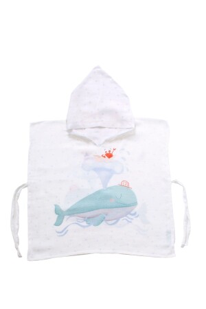 100% Cotton Muslin Children's Poncho KIDSPONCHO - Casadora Baby