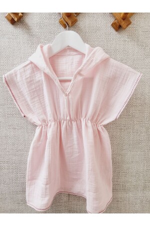 100% cotton Muslin Wrap Hooded Poncho bathrobe - Beach Towel - Yadababy