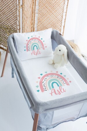 100% Cotton Personalized 70x120 Park Bed Duvet Cover Set - Lilabio