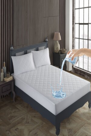 100% Cotton Quilted Liquid Proof Colorful Mattress Protector Mattress Protector Mattress Sheet PMKSGALZB - sevilya