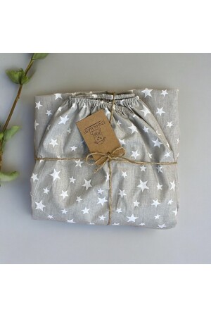 100% Cotton Ranforce Fabric Elastic Baby Sheet - Crib And Park Bed Sheet(70X110)(60X120) - Enha Baby