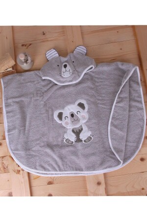 100% Cotton Round Koala Children's Bath & Beach Poncho Towel 139-0175 - Baveno