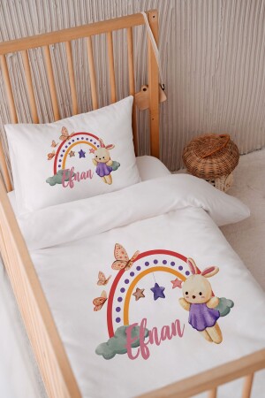 100% Cotton Satin Personalized 100x150 Baby Bedding Duvet Cover Set TYC9Z2EAFN169082217631471 - Lilabio