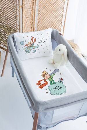 100% Delux Cotton Personalized 70x120 Park Bed Duvet Cover Set - Lilabio