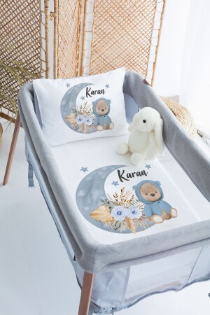 MNZ-100% Delux Cotton شخصية 70x120 سياحة السرير غطاء غطاء سرير - Lilabio