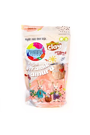 %100 Doğal Beyaz Seramik Hamuru -1000gr -Paraben İçermez - Mammacomicadough