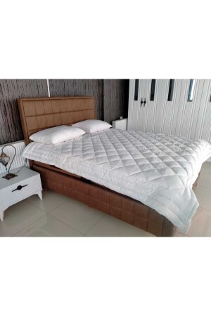 %100 Doğal Yün Tek Kişilik Yorgan 155*215 ynyrmk2 - Foçatex